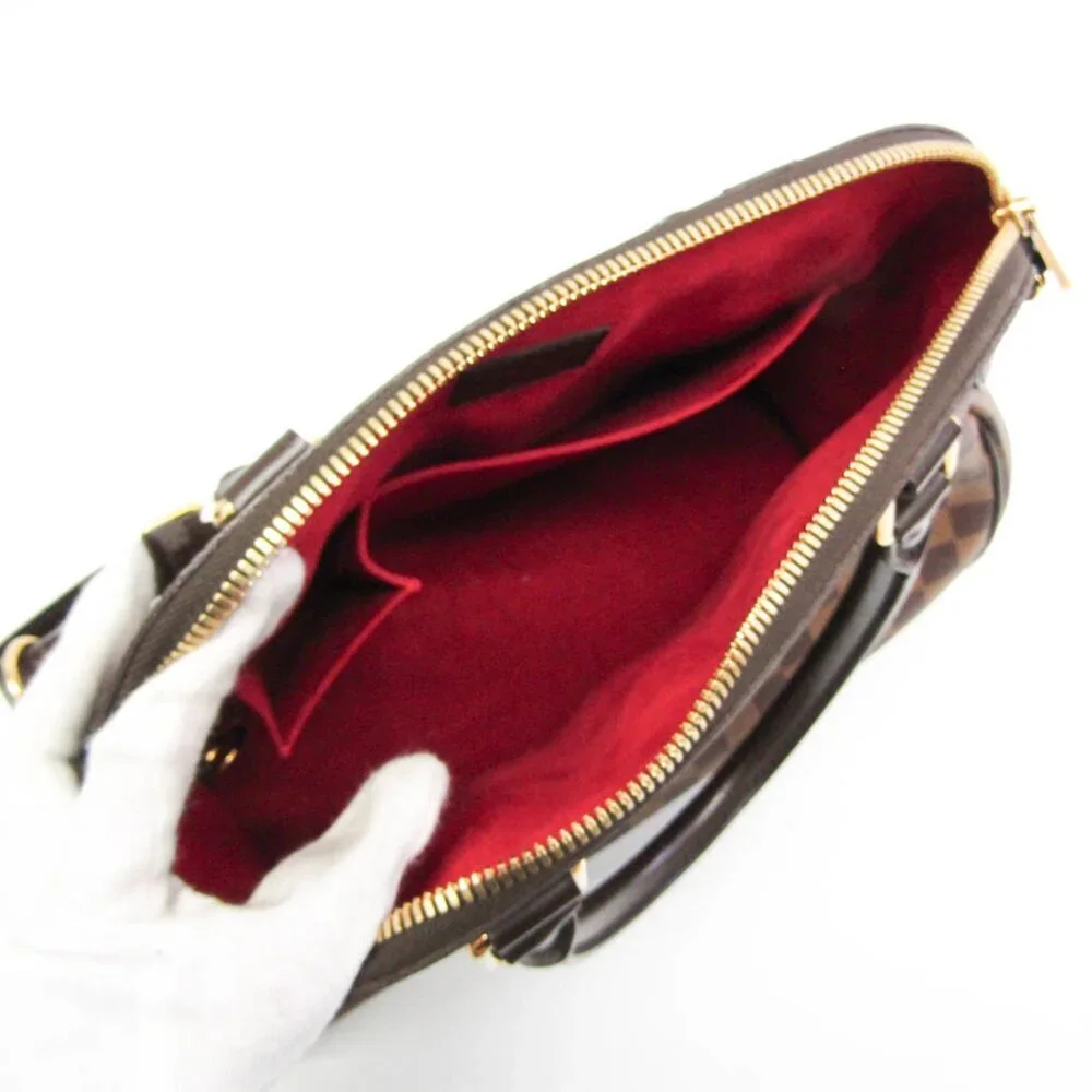 LOUIS VUITTON Authentic Brown Damier Shoulder Bag - Picture 3 of 12